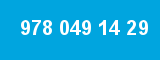 978 049 14 29 978 049 14 29